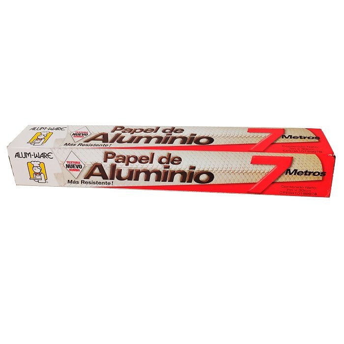 Papel Aluminio Resistente, 21 mts. - ALUMWARE